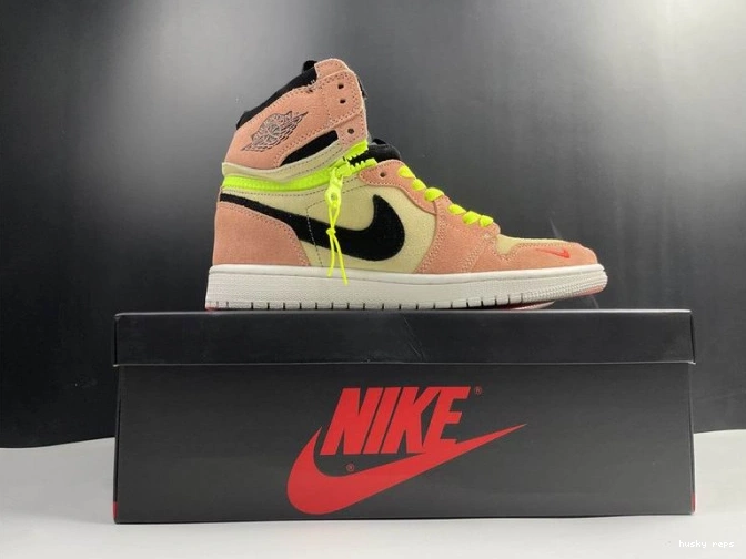 Rep Husky CW6576-800 Air Peach 1 High Switch Jordan 0727